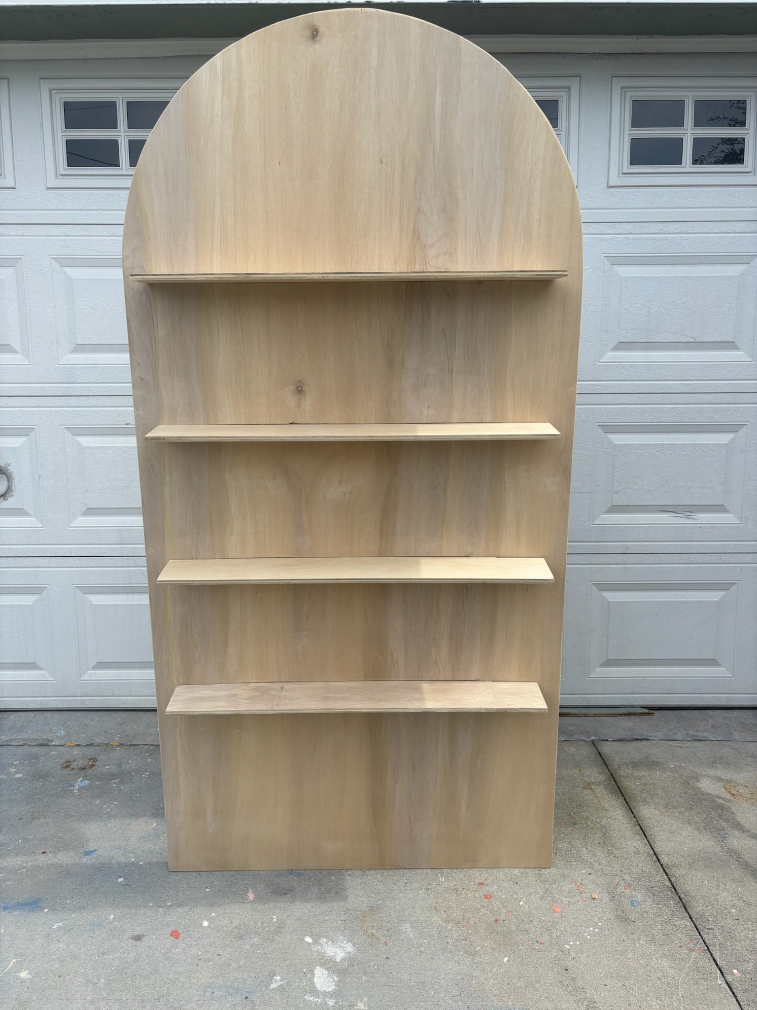 Shelf backdrop