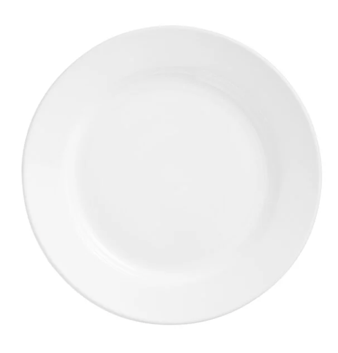 White Porcelain Dinner Plate