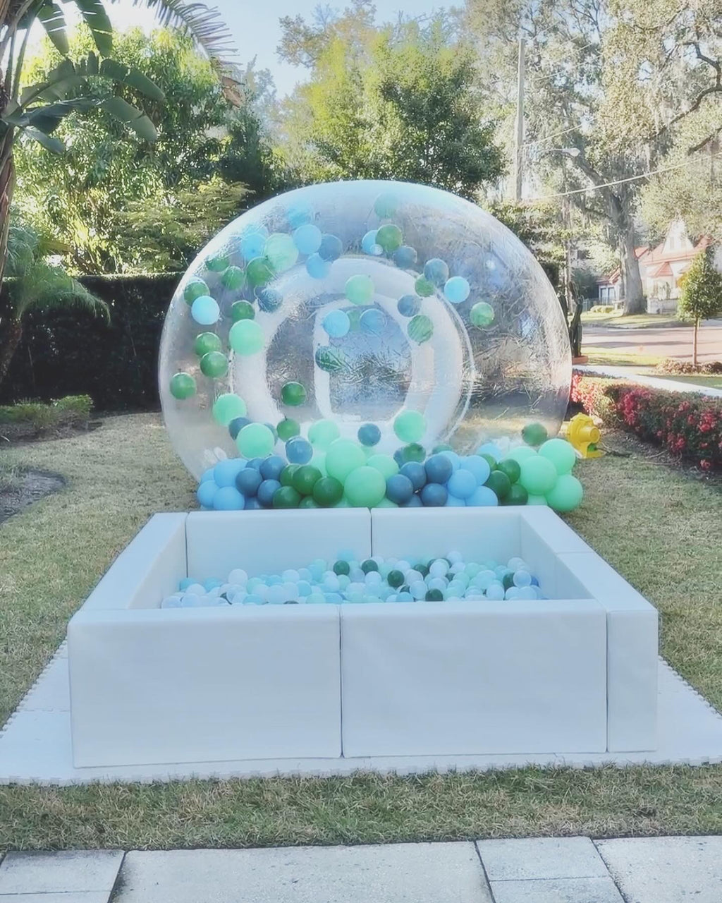 6'x6' White Ball PIt