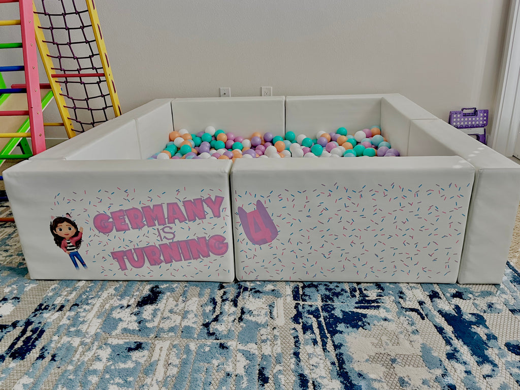 6'x6' White Ball PIt