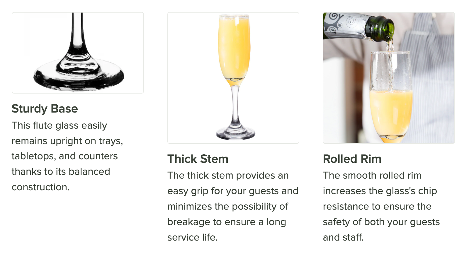 6 oz Champagne Glass