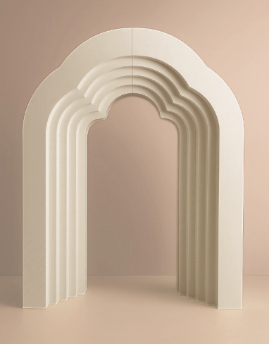 3D Hollow Shaped Arch