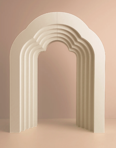 3D Hollow Shaped Arch