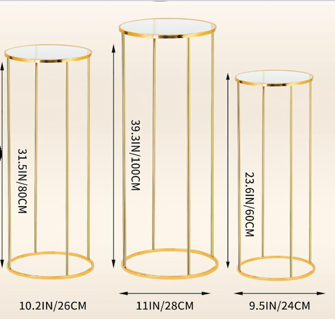 Pedestals/plinths