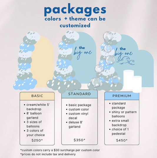 Balloon Packages